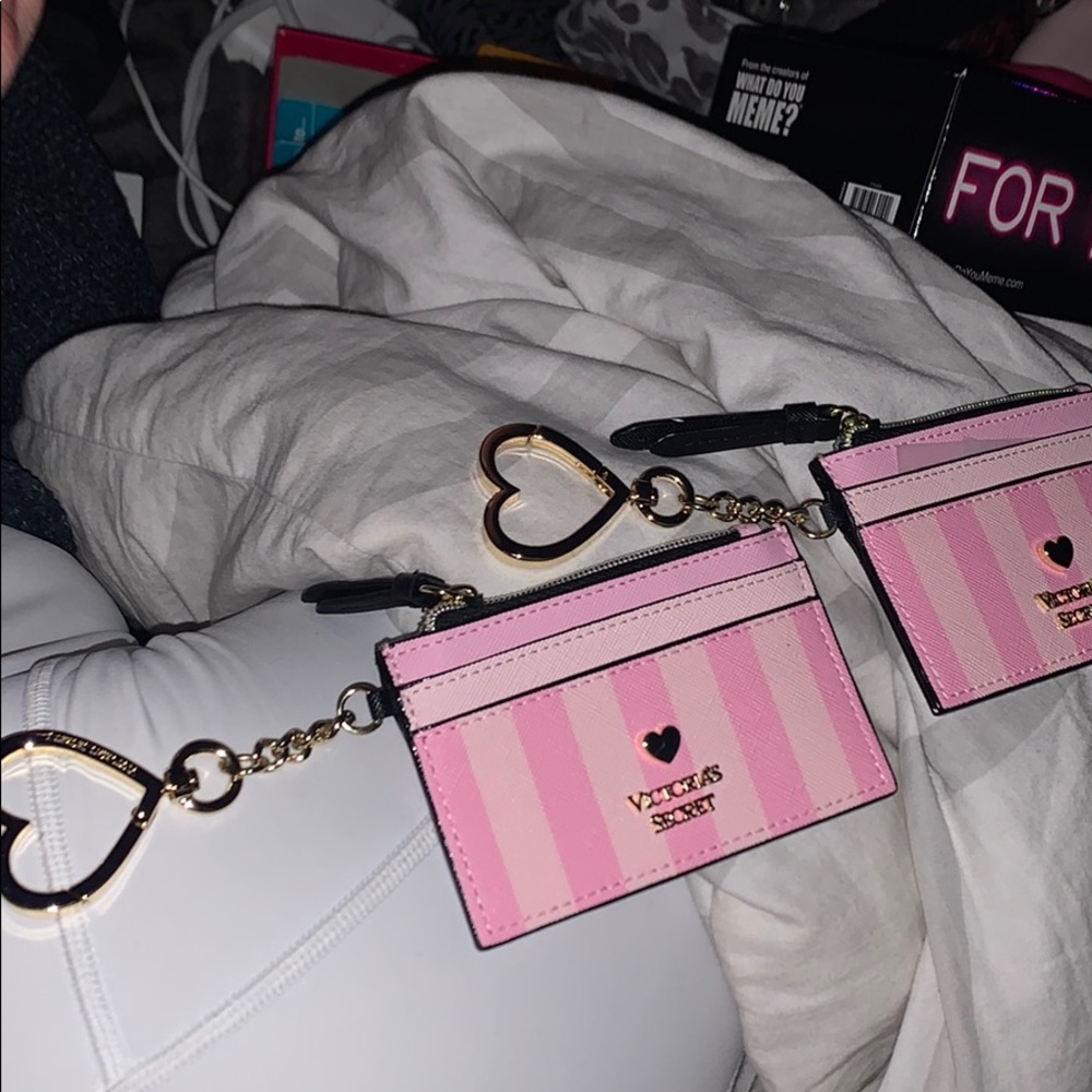 Victoria secret key chain wallets